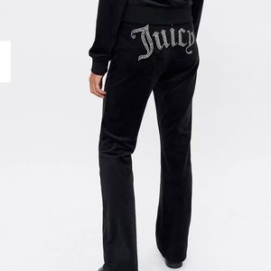 black juicy couture track pants size medium